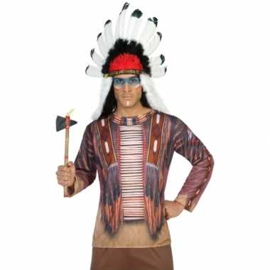Goedkoop carnavalskleding indiaan shirt
