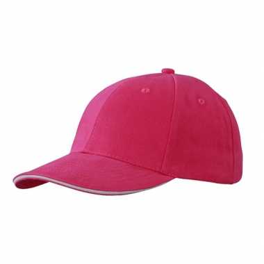 Goedkoop  hard roze baseball cap carnavalskleding