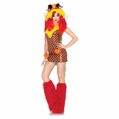 Goedkoop  Sexy carnavalskleding draken jurkje
