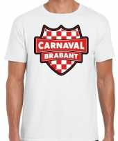 Goedkoop carnaval verkleed t-shirt brabant wit heren carnavalskleding