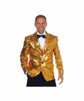 Goedkoop carnavalskleding gouden colbert