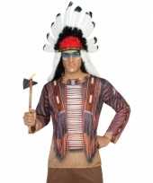 Goedkoop carnavalskleding indiaan shirt