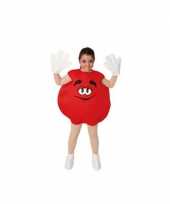 Goedkoop carnavalskleding snoep rood