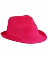 Goedkoop fuchsia feesthoedje carnavalskleding