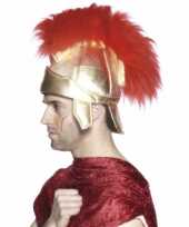 Goedkoop gouden romeinse helm carnavalskleding