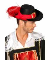 Goedkoop musketiers hoeden carnavalskleding