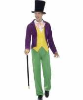 Goedkoop willy wonka carnaval carnavalskleding heren