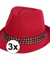 Goedkoop x feesthoeden toppers roze zilveren stenen carnavalskleding